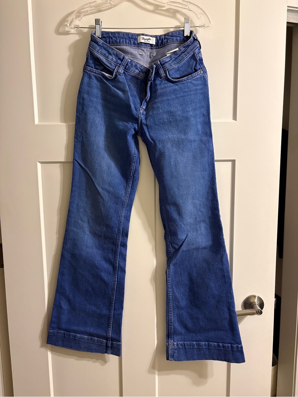 Wrangler Women's Medium Blue Flared Jeans